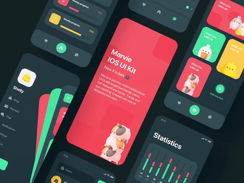Mobile App UI Design